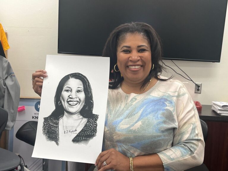 Malaika's principal at Cerritos High